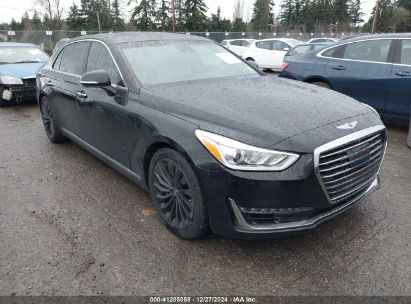 2017 GENESIS G90 Black  Gasoline KMHG34JA6HU026817 photo #1