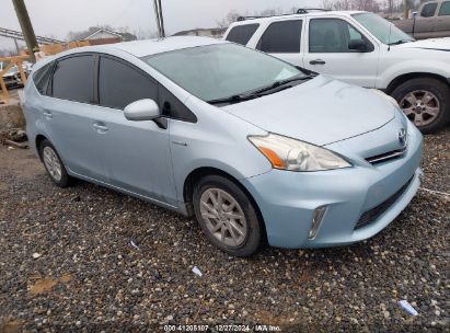 2014 TOYOTA PRIUS V TWO Light Blue  Hybrid JTDZN3EU3E3317945 photo #1