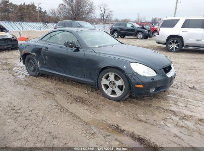 2003 LEXUS SC 430 Black  Gasoline JTHFN48Y130041186 photo #1