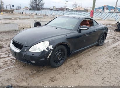 2003 LEXUS SC 430 Black  Gasoline JTHFN48Y130041186 photo #3