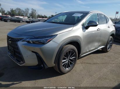 2022 LEXUS NX 350 PREMIUM Gray  gas 2T2GGCEZ1NC008202 photo #3