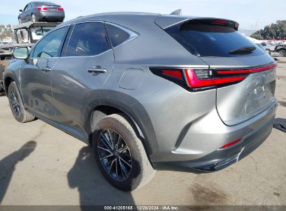 2022 LEXUS NX 350 PREMIUM Gray  gas 2T2GGCEZ1NC008202 photo #4