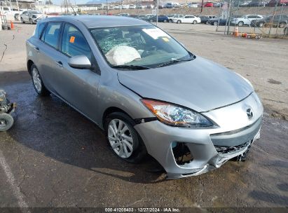 2013 MAZDA MAZDA3 I TOURING Silver  Gasoline JM1BL1L77D1777600 photo #1