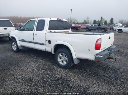 2005 TOYOTA TUNDRA SR5 V8 White  Gasoline 5TBBT44165S465146 photo #4