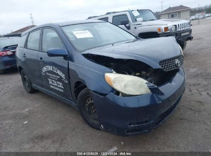 2004 TOYOTA MATRIX XR Dark Blue  Gasoline 2T1LR32E24C170479 photo #1