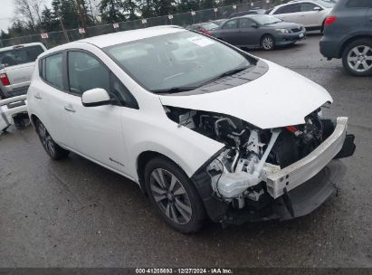 2016 NISSAN LEAF SV White  Electric 1N4BZ0CP5GC300560 photo #1