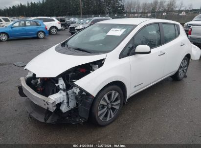 2016 NISSAN LEAF SV White  Electric 1N4BZ0CP5GC300560 photo #3