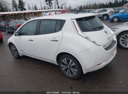 2016 NISSAN LEAF SV White  Electric 1N4BZ0CP5GC300560 photo #4