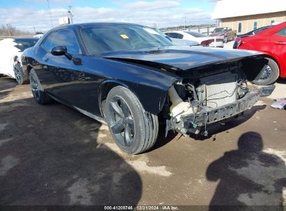 2013 DODGE CHALLENGER SXT PLUS Black  Flexible Fuel 2C3CDYAG7DH540320 photo #1