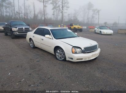 2001 CADILLAC DEVILLE DTS Cream  Gasoline 1G6KF57961U266841 photo #1