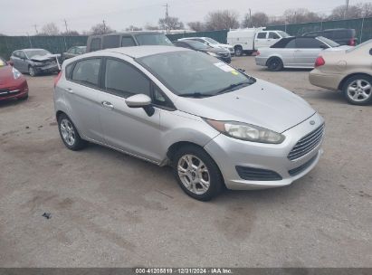 2014 FORD FIESTA S Silver  Gasoline 3FADP4TJ8EM236236 photo #1