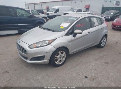 2014 FORD FIESTA S Silver  Gasoline 3FADP4TJ8EM236236 photo #3