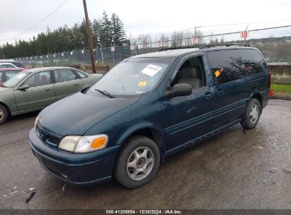 2000 OLDSMOBILE SILHOUETTE GLS Green  Gasoline 1GHDX03EXYD328528 photo #3