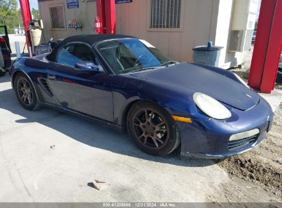 2005 PORSCHE BOXSTER Blue  Gasoline WP0CA29895S710511 photo #1