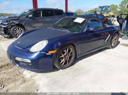 2005 PORSCHE BOXSTER Blue  Gasoline WP0CA29895S710511 photo #3