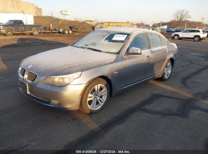 2010 BMW 528I XDRIVE Gray  Gasoline WBANV1C57AC388829 photo #3