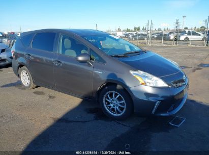 2014 TOYOTA PRIUS V THREE Black  Hybrid JTDZN3EU3E3362187 photo #1