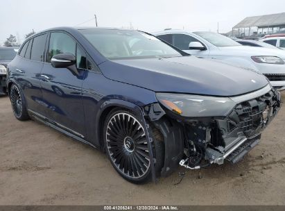 2024 MERCEDES-BENZ AMG EQE SUV 4MATIC Blue  Electric 4JGGM5DB1RA037346 photo #1