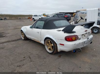 1999 MAZDA MX-5 MIATA LEATHER PKG/POPULAR EQUIPMENT PKG/SPORTS PKG/TOURING PKG White  Gasoline JM1NB3535X0138146 photo #4