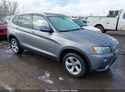 2012 BMW X3 XDRIVE28I Gray  Gasoline 5UXWX5C52CL728902 photo #1