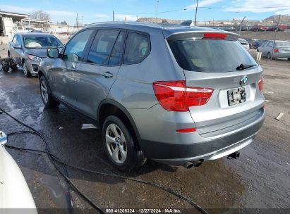 2012 BMW X3 XDRIVE28I Gray  Gasoline 5UXWX5C52CL728902 photo #4