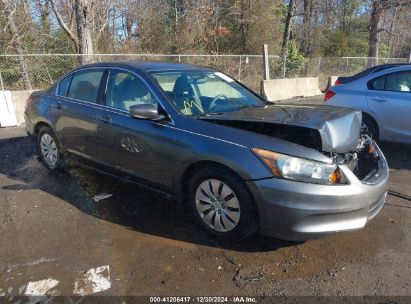 2011 HONDA ACCORD 2.4 LX Gray  Gasoline 1HGCP2F31BA070112 photo #1