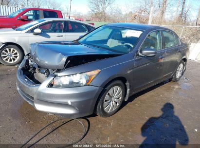 2011 HONDA ACCORD 2.4 LX Gray  Gasoline 1HGCP2F31BA070112 photo #3