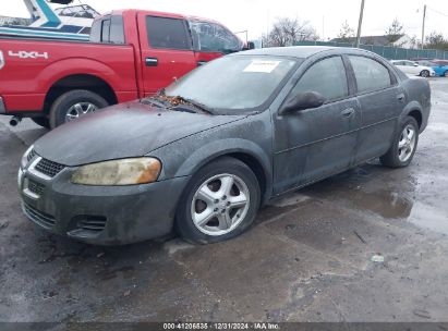 2006 DODGE STRATUS SXT Blue  Gasoline 1B3EL46X96N106906 photo #3