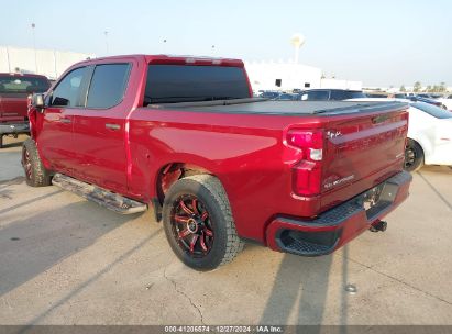 2022 CHEVROLET SILVERADO 1500 LTD 2WD  SHORT BED CUSTOM Red  Gasoline 3GCPWBEK8NG113488 photo #4