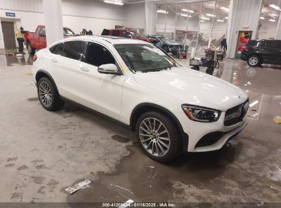 2021 MERCEDES-BENZ GLC 300 4MATIC COUPE White  Gasoline W1N0J8EB9MF915835 photo #1