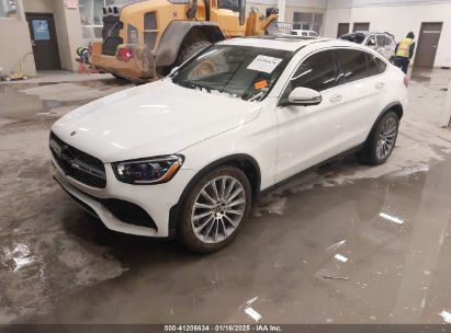 2021 MERCEDES-BENZ GLC 300 4MATIC COUPE White  Gasoline W1N0J8EB9MF915835 photo #3