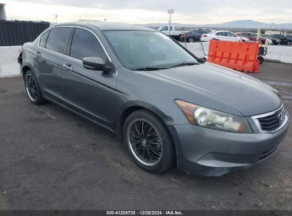 2008 HONDA ACCORD 2.4 LX Gray  Gasoline 1HGCP26338A052476 photo #1