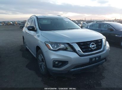 2017 NISSAN PATHFINDER SV Silver  Gasoline 5N1DR2MN6HC621340 photo #1