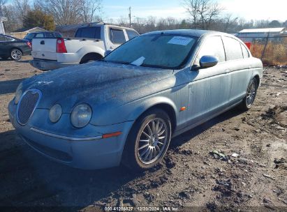 2007 JAGUAR S-TYPE 3.0 V6 Light Blue  Gasoline SAJWA01A97FN78850 photo #3