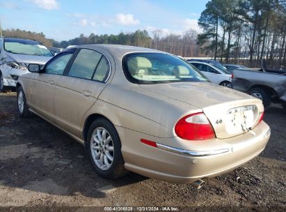 2002 JAGUAR S-TYPE 4.0L V8 Gold  Gasoline SAJDA01P22GM43370 photo #4