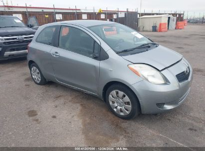 2008 TOYOTA YARIS Silver  Gasoline JTDJT923685176136 photo #1