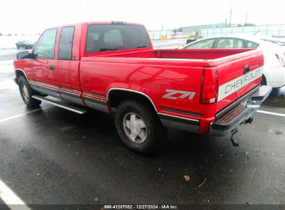 1996 CHEVROLET GMT-400 K1500 Red  Gasoline 1GCEK19M5TE167179 photo #4