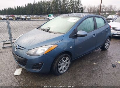 2014 MAZDA MAZDA2 SPORT Blue  Gasoline JM1DE1KZ3E0179288 photo #3