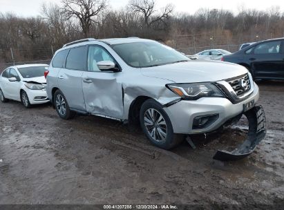 2017 NISSAN PATHFINDER SL Silver  Gasoline 5N1DR2MM7HC612718 photo #1