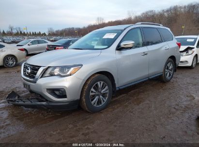 2017 NISSAN PATHFINDER SL Silver  Gasoline 5N1DR2MM7HC612718 photo #3