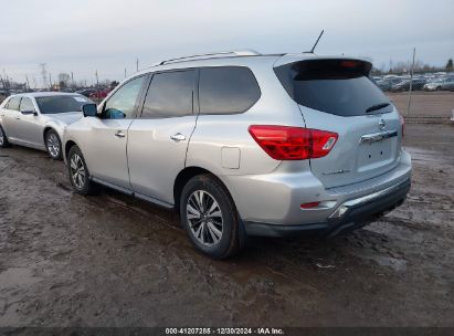 2017 NISSAN PATHFINDER SL Silver  Gasoline 5N1DR2MM7HC612718 photo #4