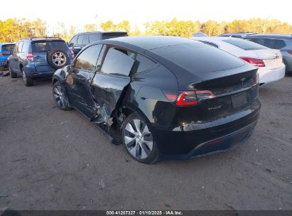 2021 TESLA MODEL Y LONG RANGE DUAL MOTOR ALL-WHEEL DRIVE Black  Electric 5YJYGDEEXMF082479 photo #4