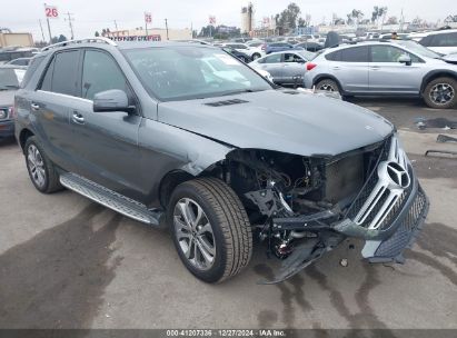 2018 MERCEDES-BENZ GLE 350 Gray  Gasoline 4JGDA5JB2JB039640 photo #1