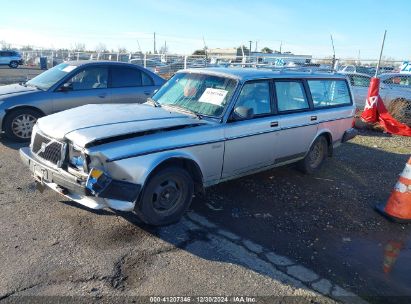 1987 VOLVO 245 DL/GL Blue  Gasoline YV1AX885XH1756983 photo #3