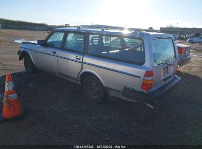 1987 VOLVO 245 DL/GL Blue  Gasoline YV1AX885XH1756983 photo #4