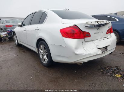 2012 INFINITI G37X White  Gasoline JN1CV6AR4CM976944 photo #4