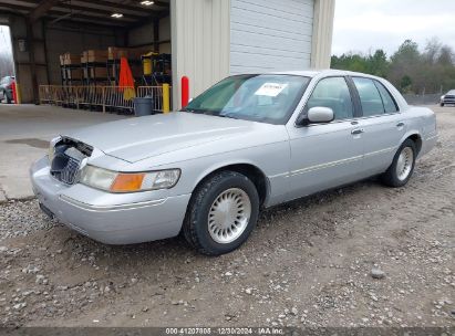 2000 MERCURY GRAND MARQUIS LS Silver  Gasoline 2MEFM75W2YX730816 photo #3