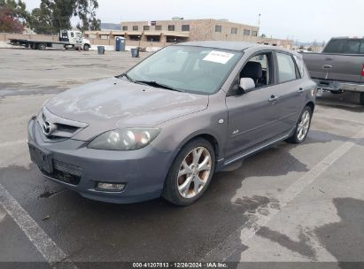 2007 MAZDA MAZDA3 S SPORT Gray  Gasoline JM1BK144071624813 photo #3