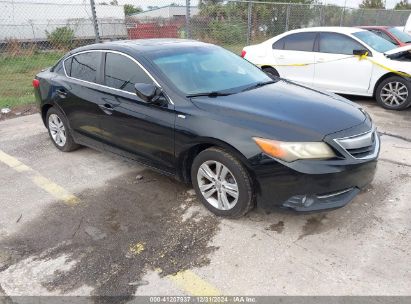 2013 ACURA ILX HYBRID 1.5L Black  Hybrid 19VDE3F79DE300148 photo #1