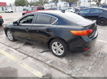 2013 ACURA ILX HYBRID 1.5L Black  Hybrid 19VDE3F79DE300148 photo #4